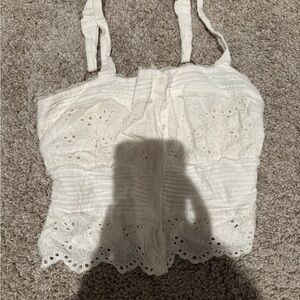 Heartloom Cream Eyelet Lace Camisole